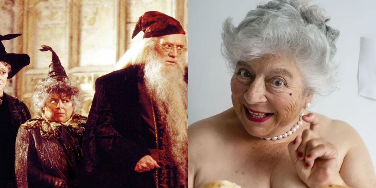 82 Year Old Harry Potter Star Miriam Margolyes Posed Nude For British ...