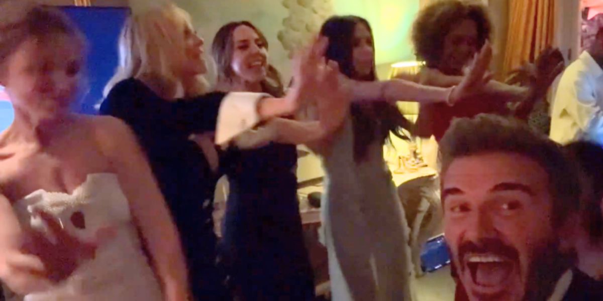 The Spice Girls Reunite To Celebrate Victoria Beckhams 50th Birthday Party Gold Central Victoria